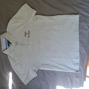 Tommy Hilfiger gray polo shirt